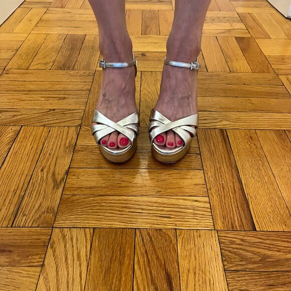 Keefa High-Heel Platform Sandals - Picture 1 of 3